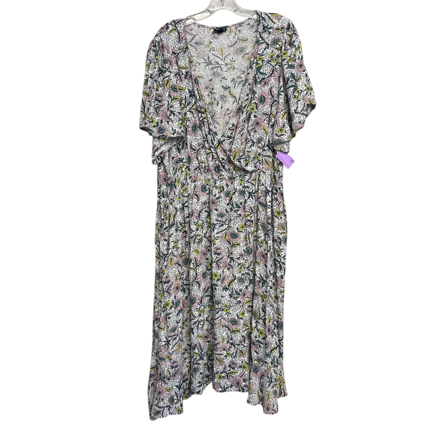 Dress Casual Midi By Torrid In Floral Print, Size:4X