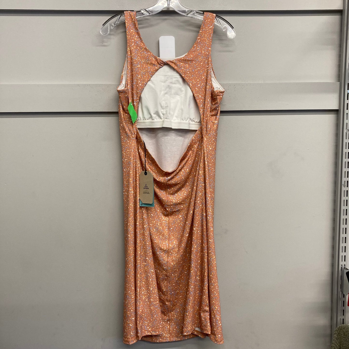 Dress Casual Short By Prana In Orange & Tan, Size:Xl