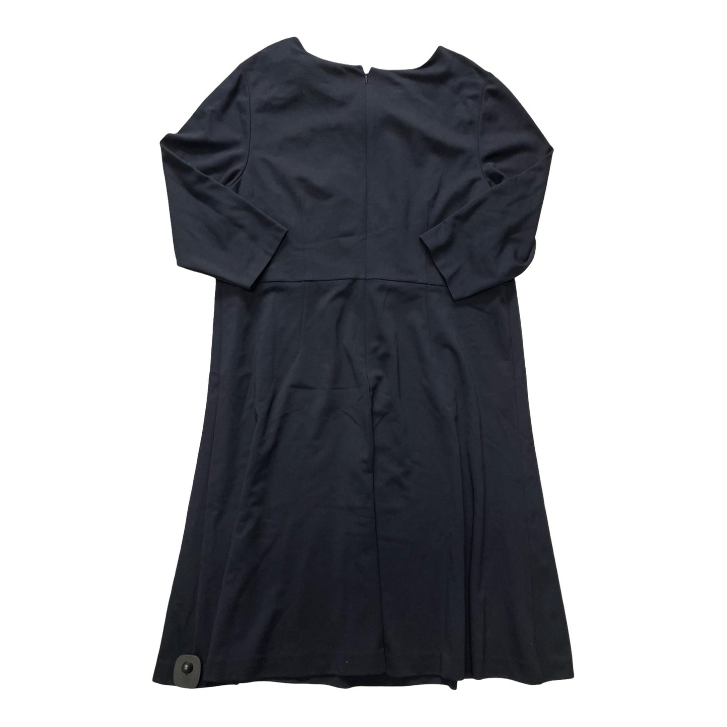 Dress Casual Midi By Talbots In Navy, Size:16
