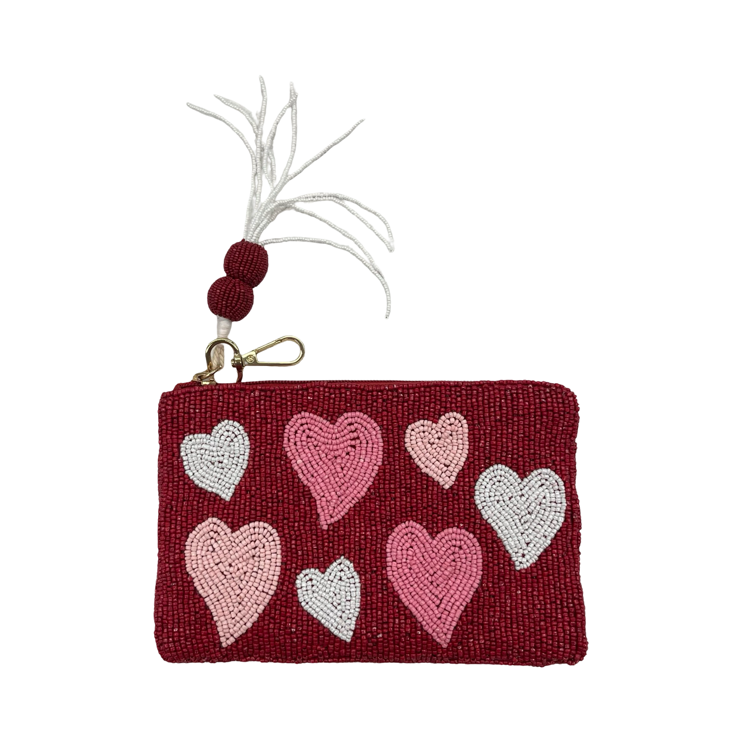 Wristlet By Clothes Mentor In Pink & Red, Size:Medium