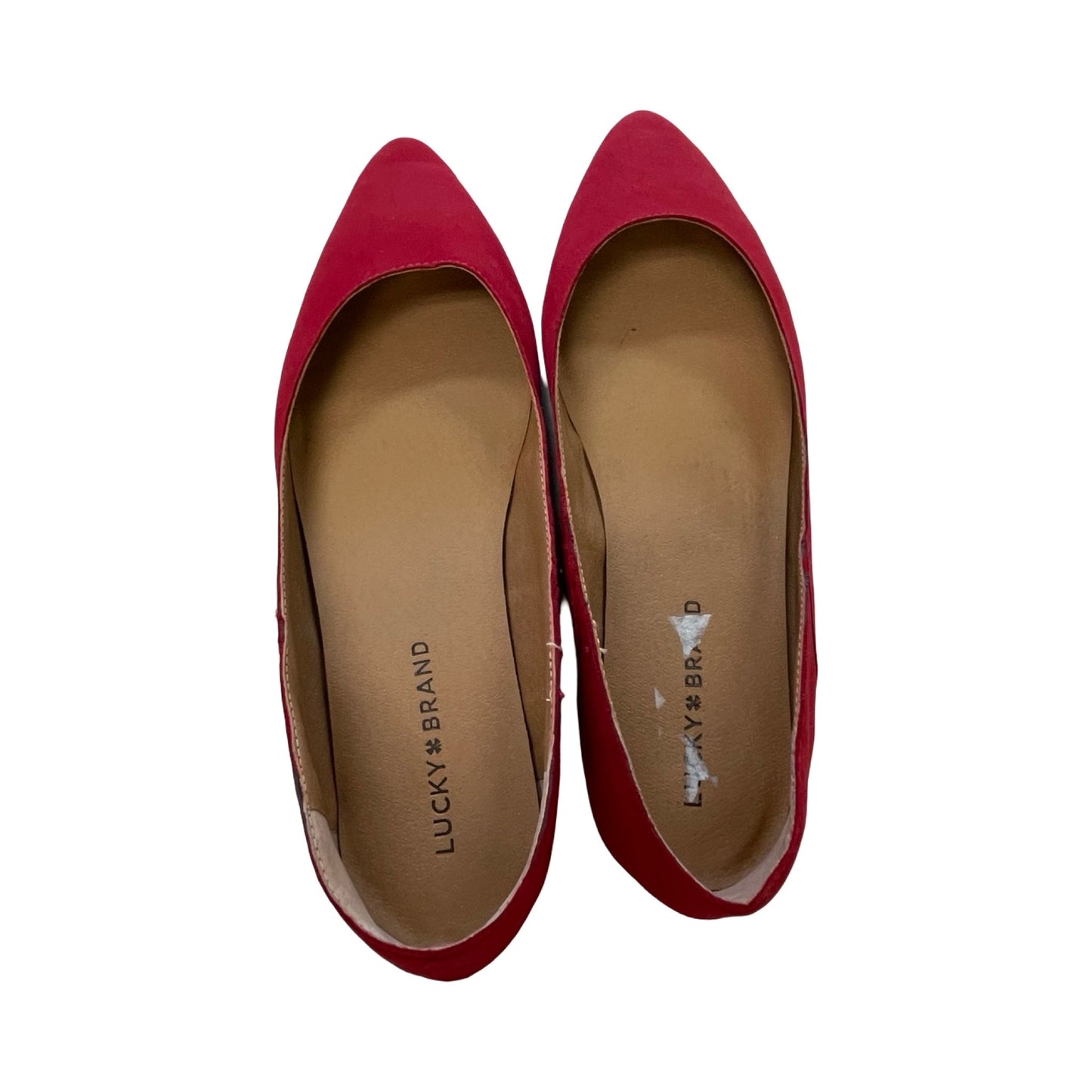 Shoes Flats By Lucky Brand In Red, Size:9