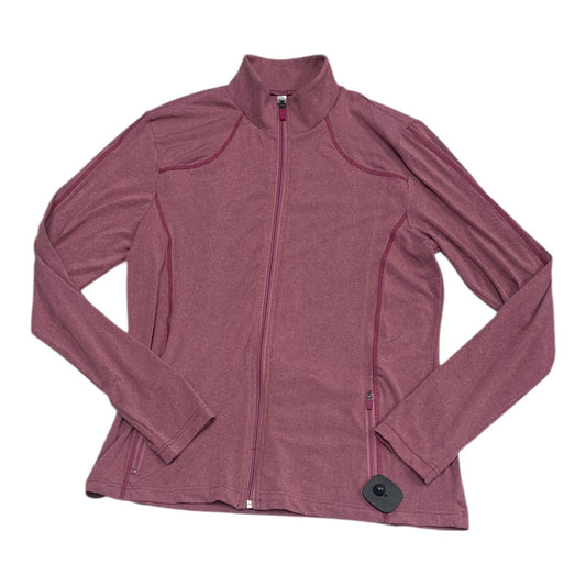 Athletic Jacket By OLIVIA SPORT In Pink, Size:Xl