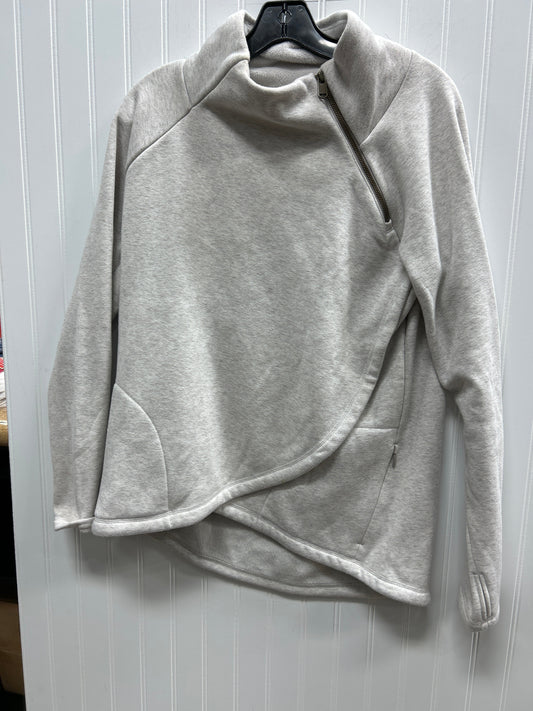 Athletic Fleece By Athleta In Grey, Size:M