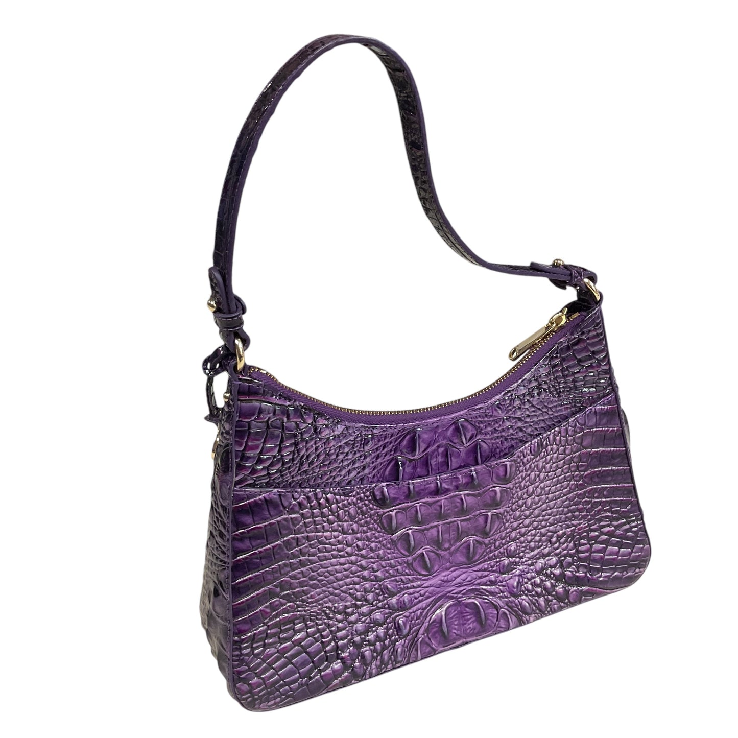 Handbag Designer By Brahmin In Purple, Size:Medium