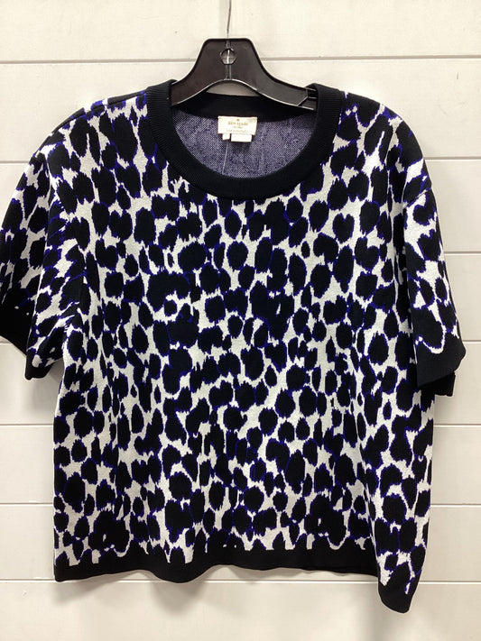 Top Ss Designer By Kate Spade In Blue, Size:L