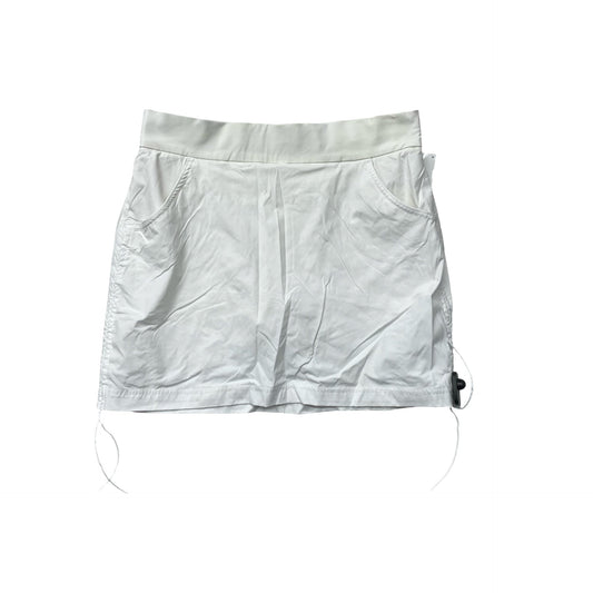Athletic Skort By Columbia In White, Size:L