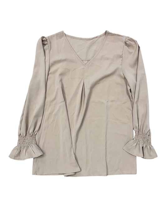 Top Ls By Clothes Mentor In Gold, Size:1X