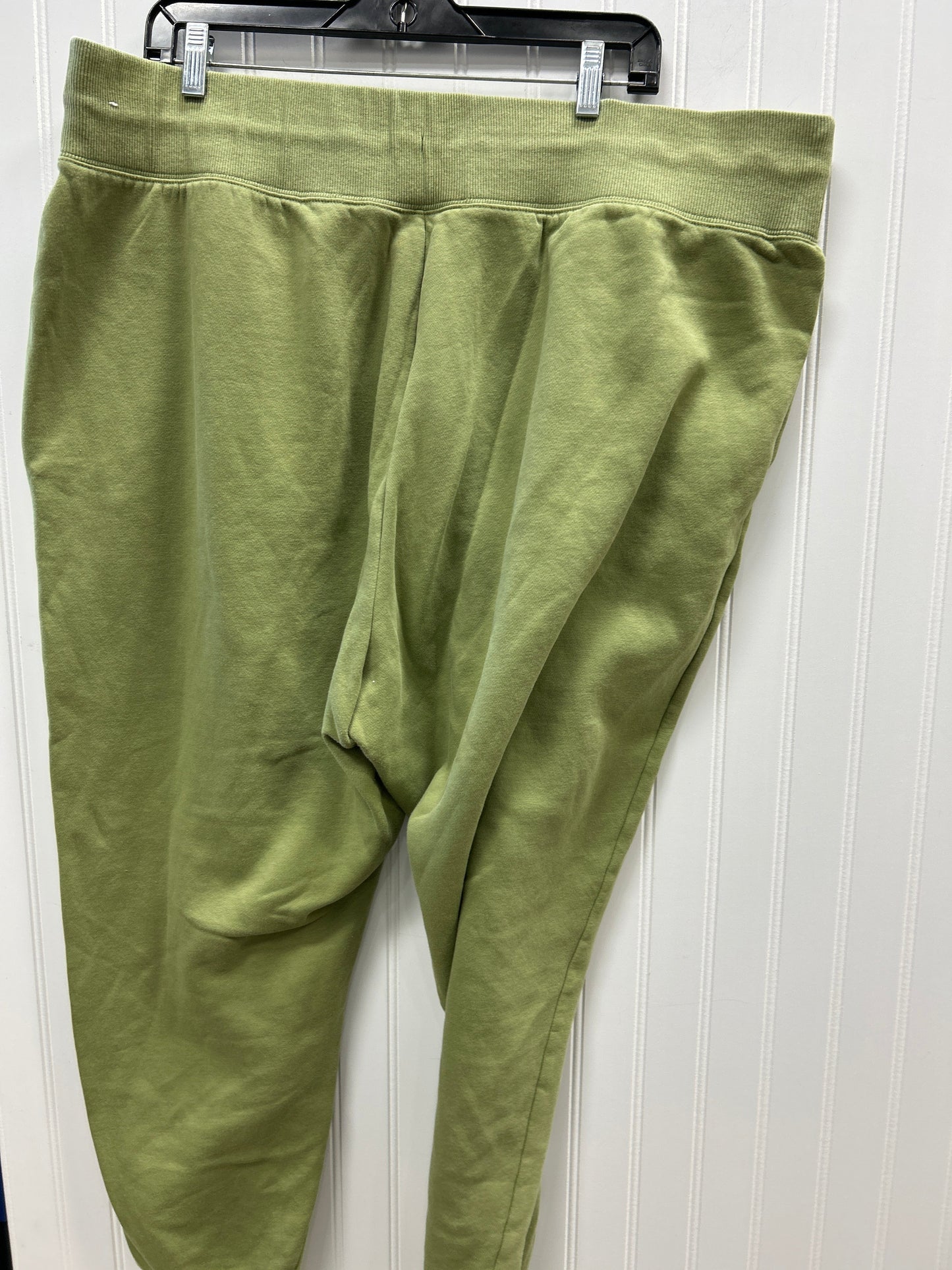 Athletic Pants By Nike In Green, Size:1X