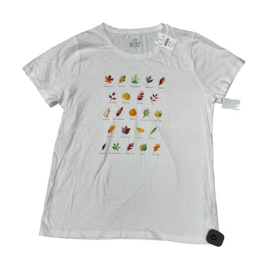Top Ss Basic By J. Crew In White, Size:L