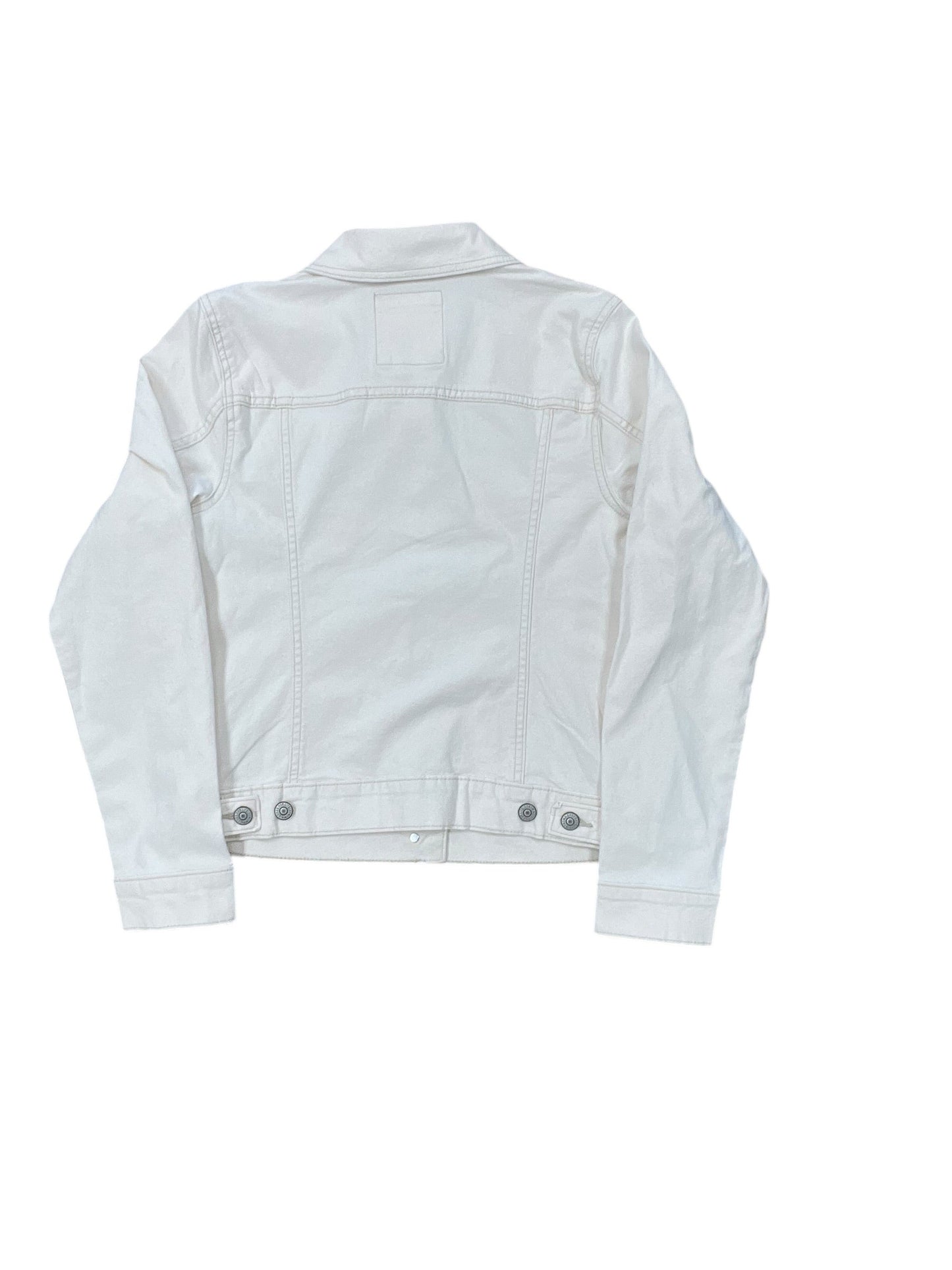 Jacket Denim By Sonoma In White, Size:Xs