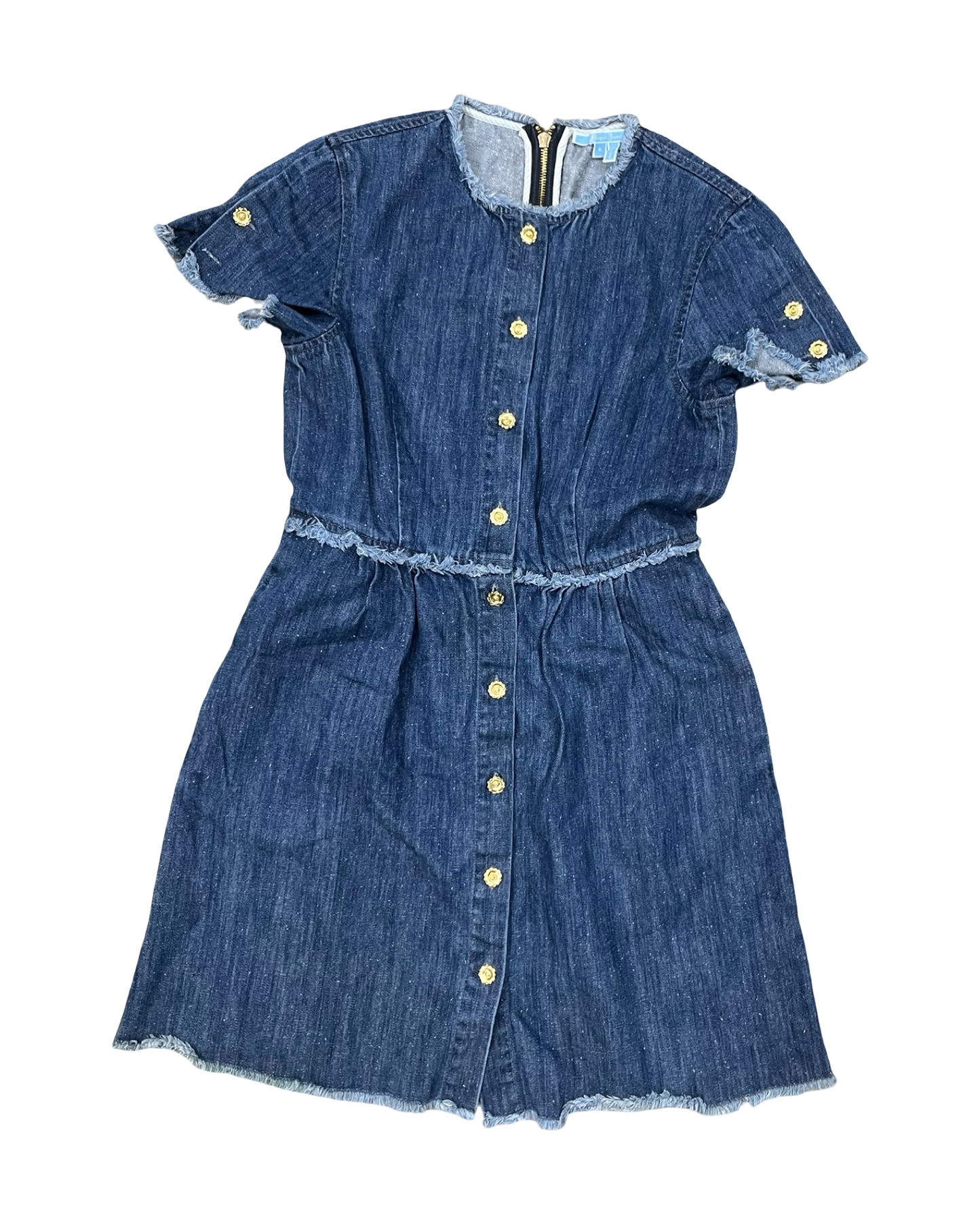 Dress Casual Short By Draper James In Blue Denim, Size:S