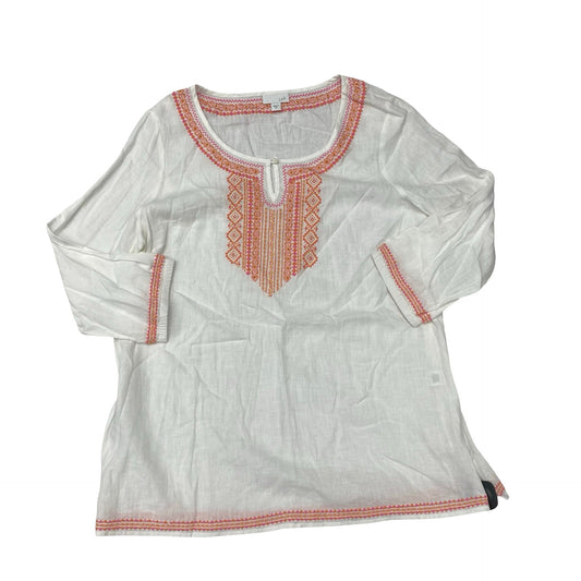 Top Ls By J. Jill In Pink & White, Size:M