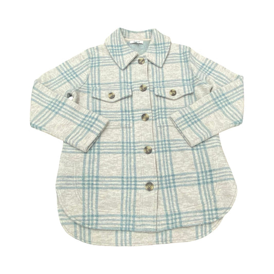 Jacket Shirt By Madewell In Plaid Pattern, Size:Xs