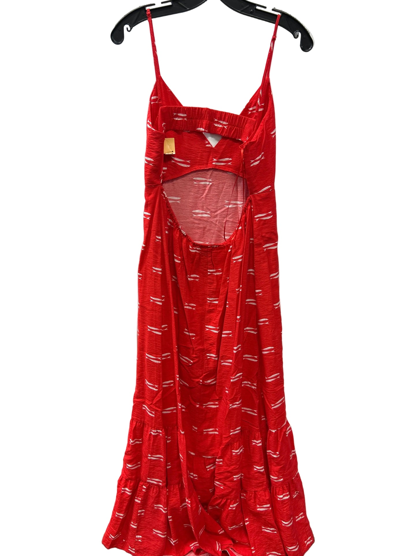 Dress Casual Maxi By A New Day In Orange, Size:M