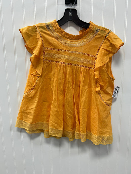Top Sleeveless By Sunday Best In Yellow, Size:S