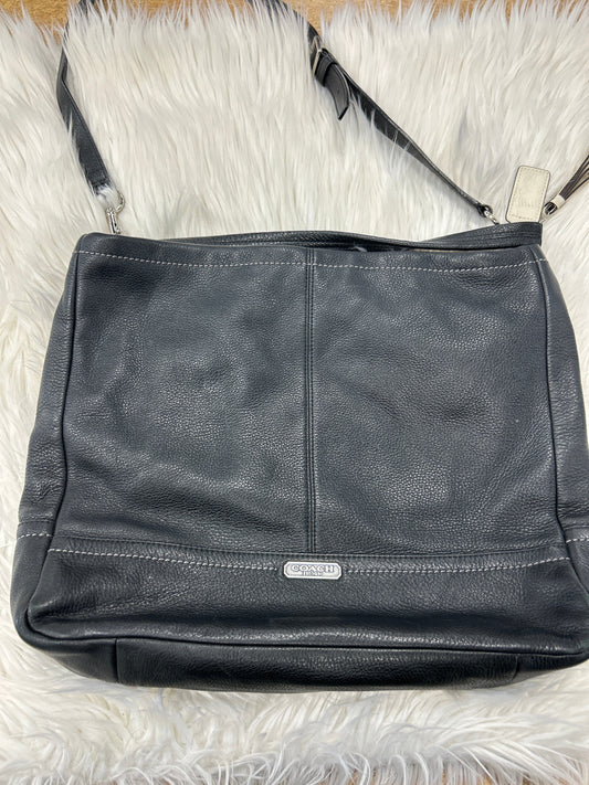 Handbag Designer By Coach In Black, Size:Large