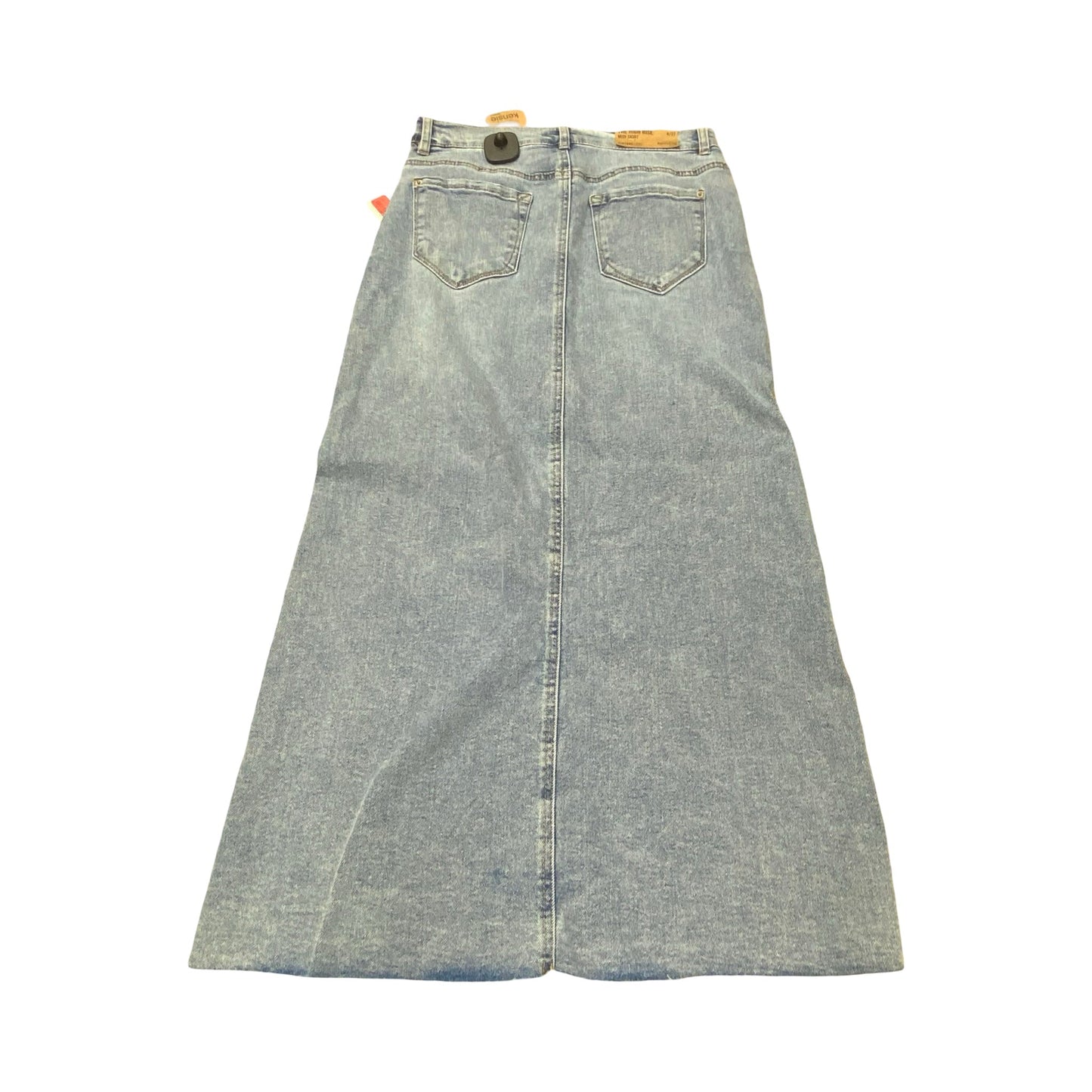 Skirt Midi By Kensie In Blue Denim, Size:4