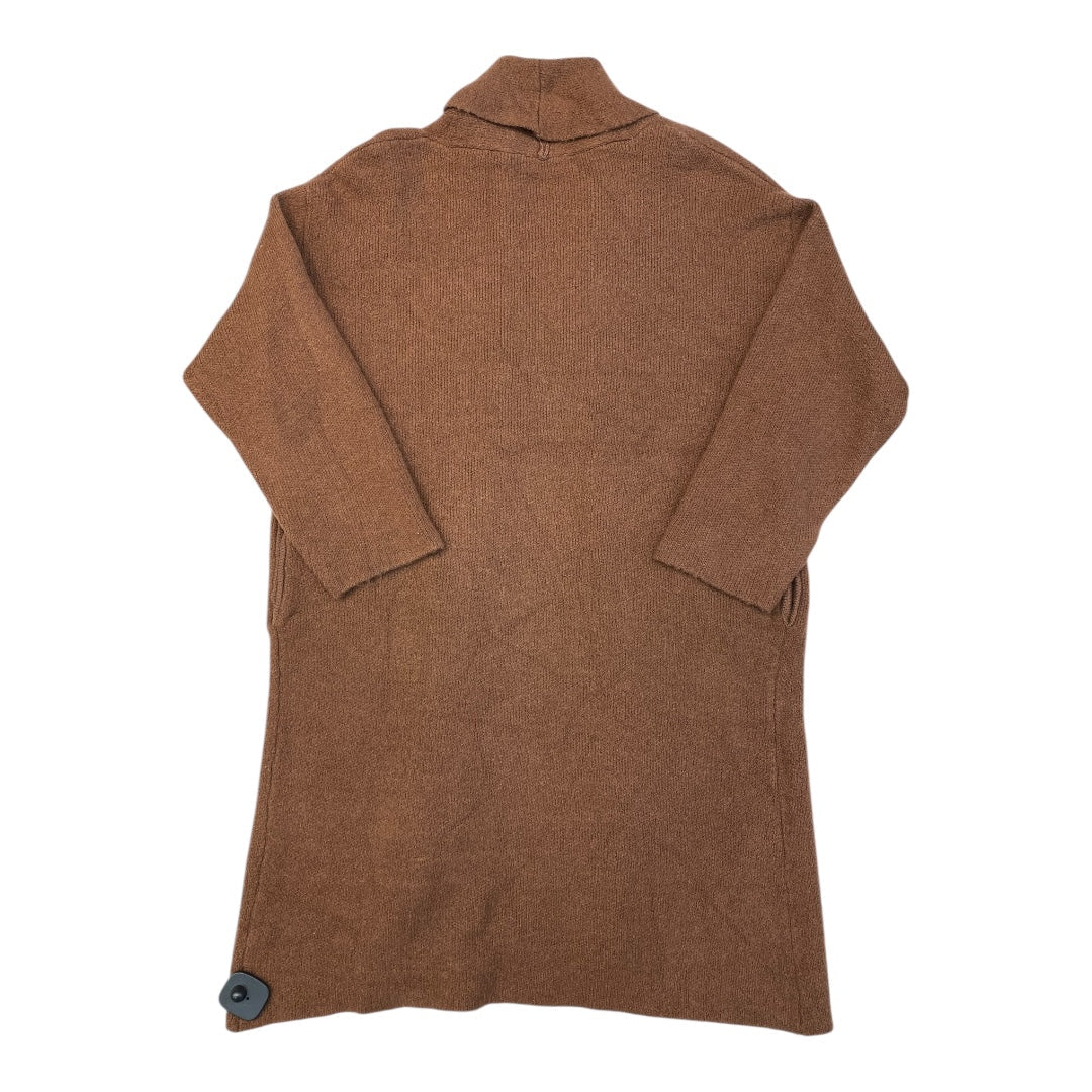 Sweater Cardigan By Double Zero In Beige, Size:S