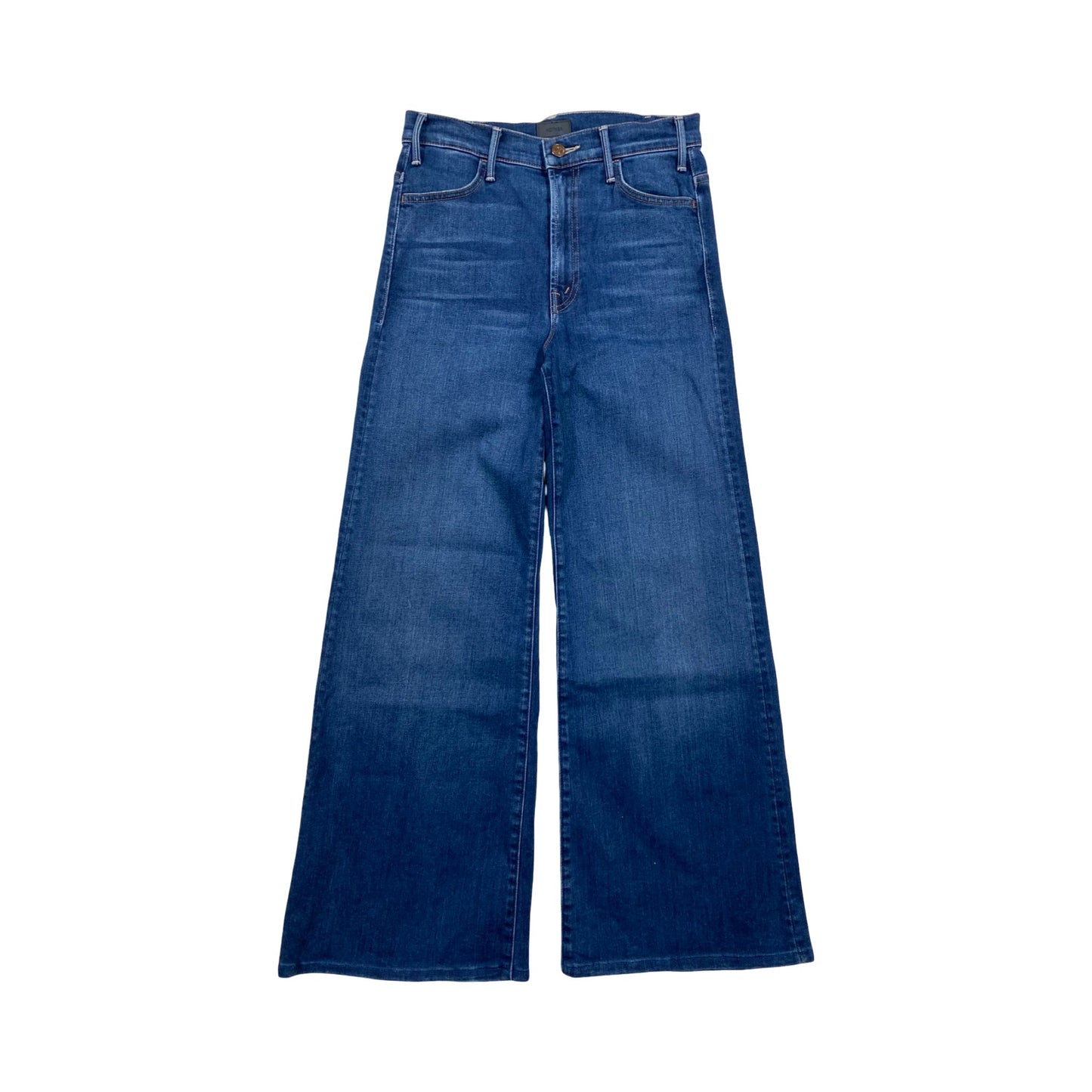 Jeans Wide Leg By Mother In Blue Denim, Size:2