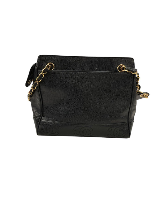 Handbag Luxury Designer By Chanel In Black, Size:Medium