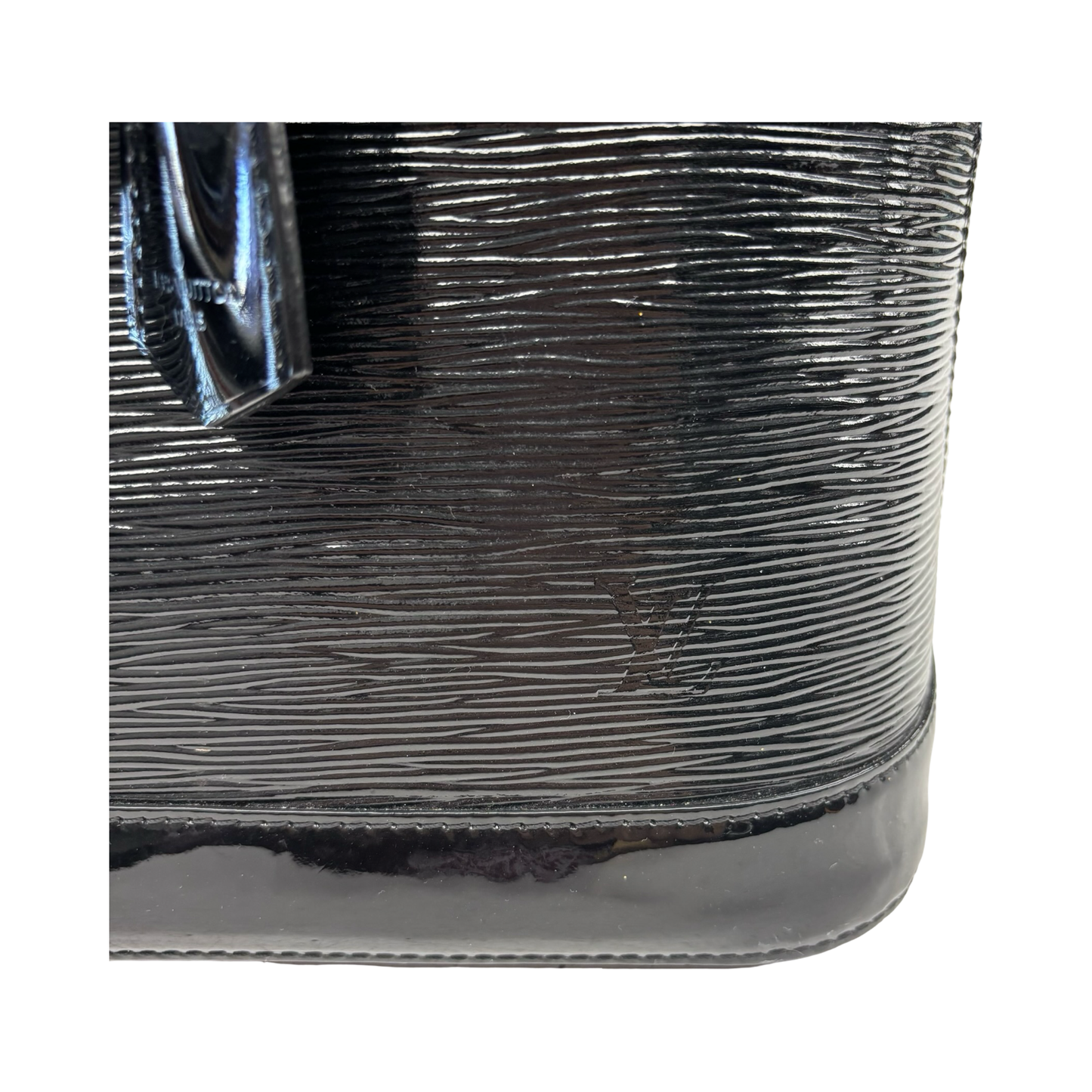 Handbag Luxury Designer By Louis Vuitton In Black, Size:Large