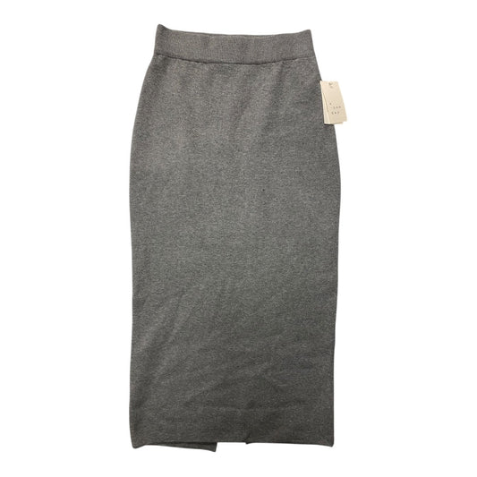 Skirt Maxi By A New Day In Grey, Size:S