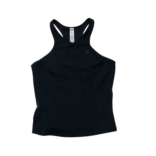 Athletic Tank Top By Lululemon In Black, Size:10