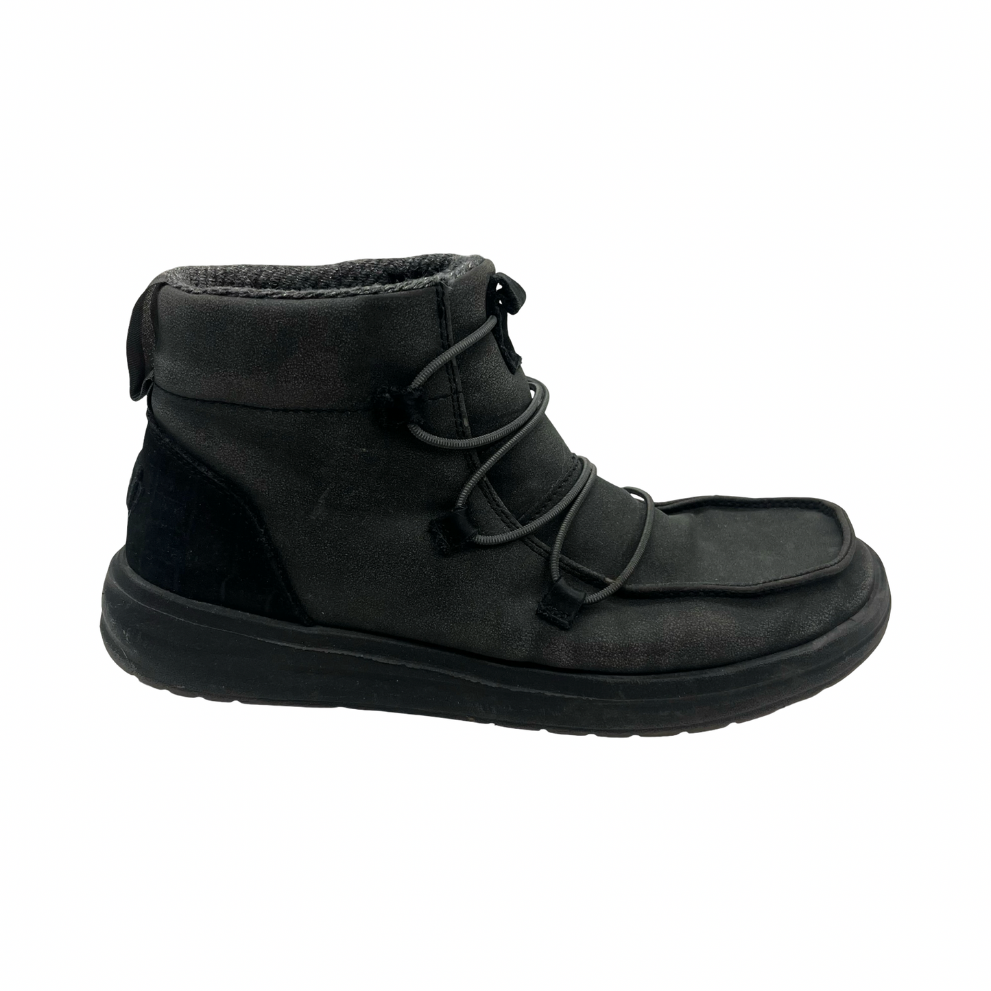 Shoes Flats By Hey Dude In Grey, Size:8