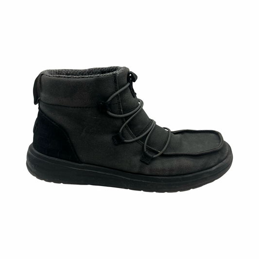 Shoes Flats By Hey Dude In Grey, Size:8