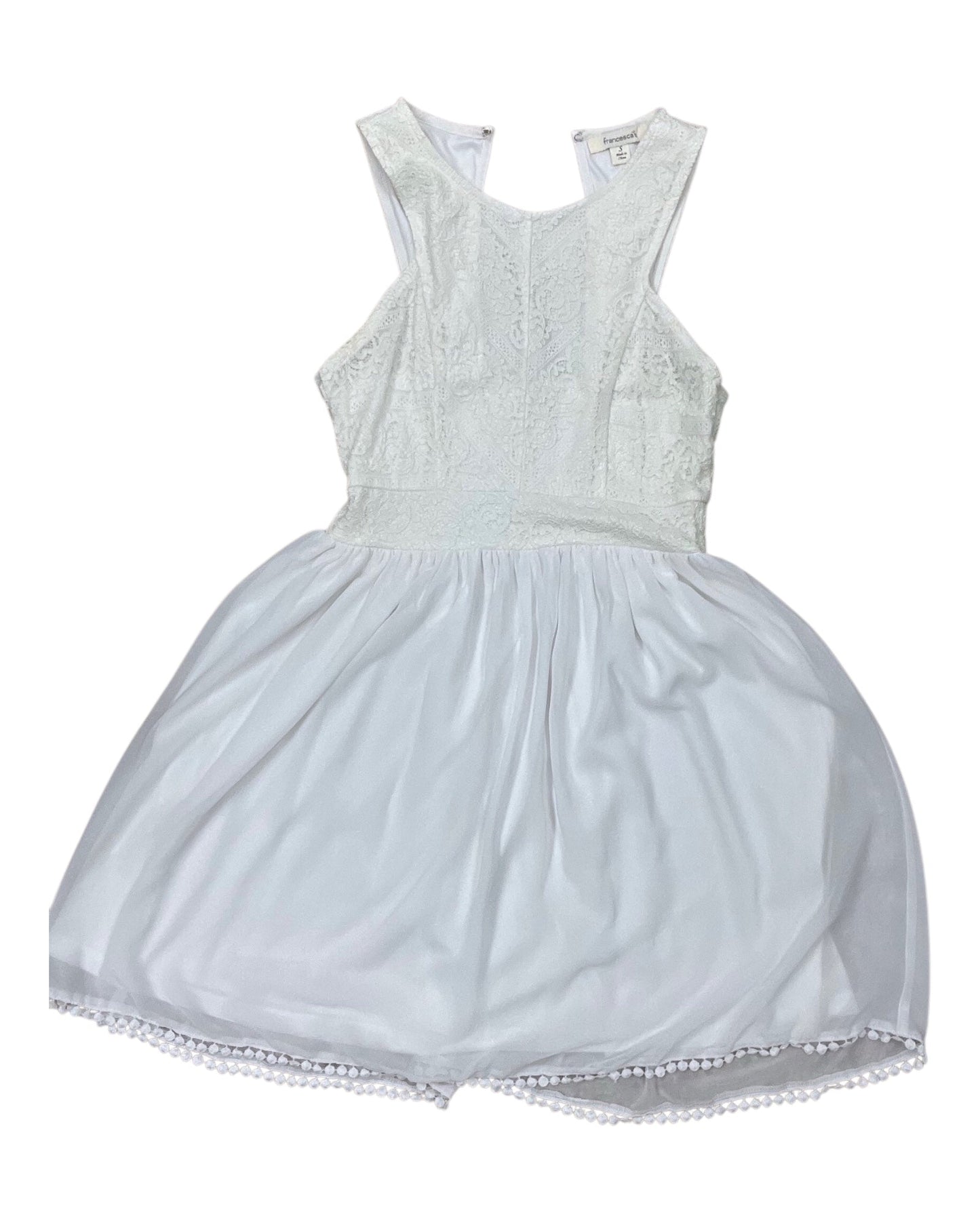 Dress Party Short By Clothes Mentor In White, Size:S