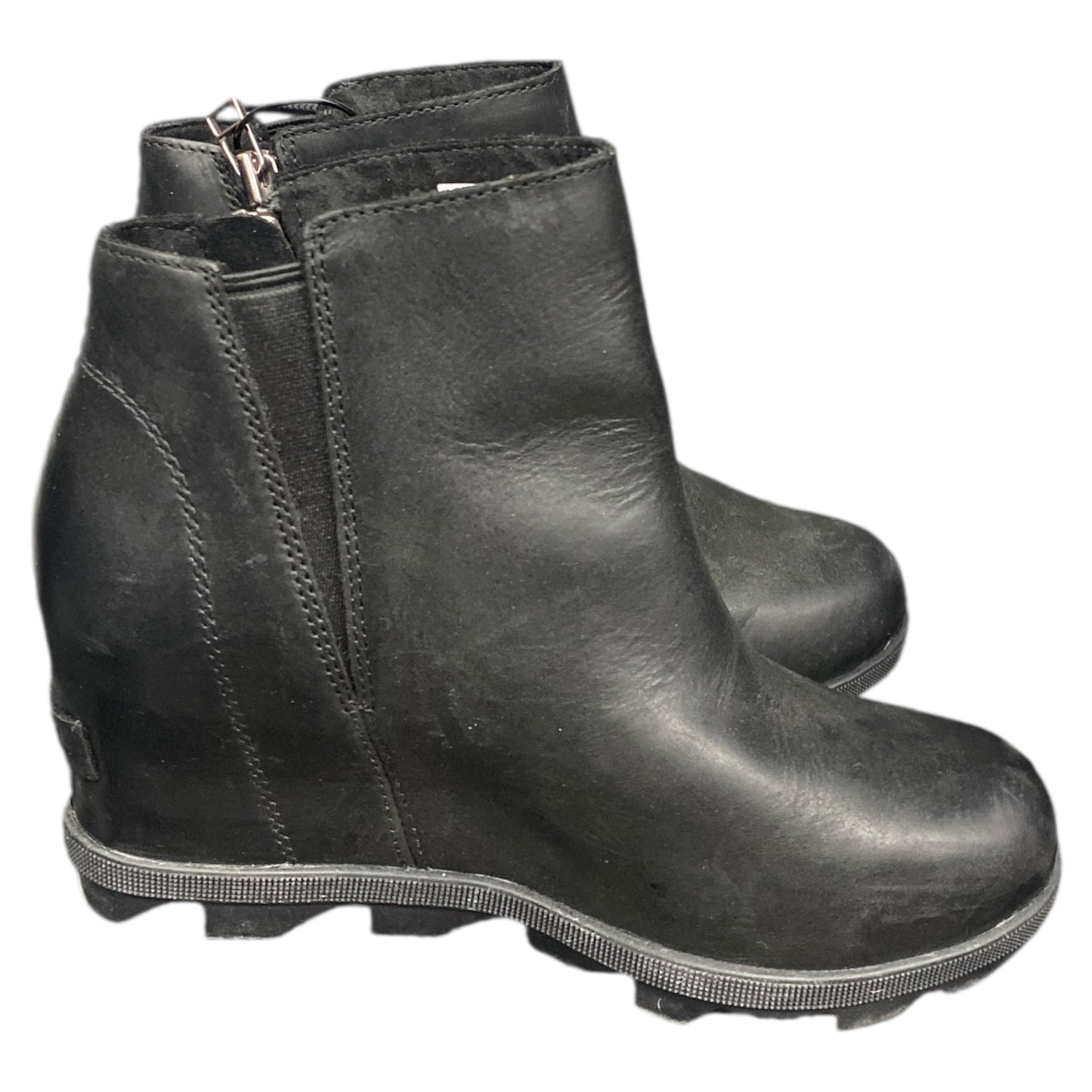 Boots Designer By Sorel In Black, Size:6.5