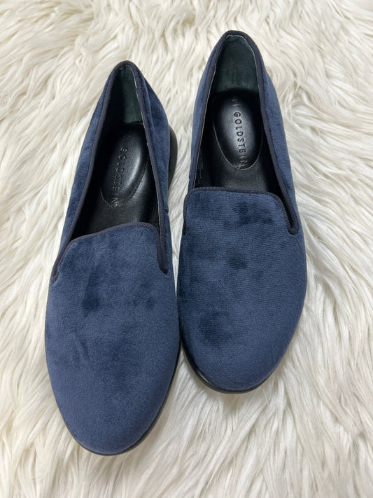 Shoes Flats By Clothes Mentor In Blue, Size:7