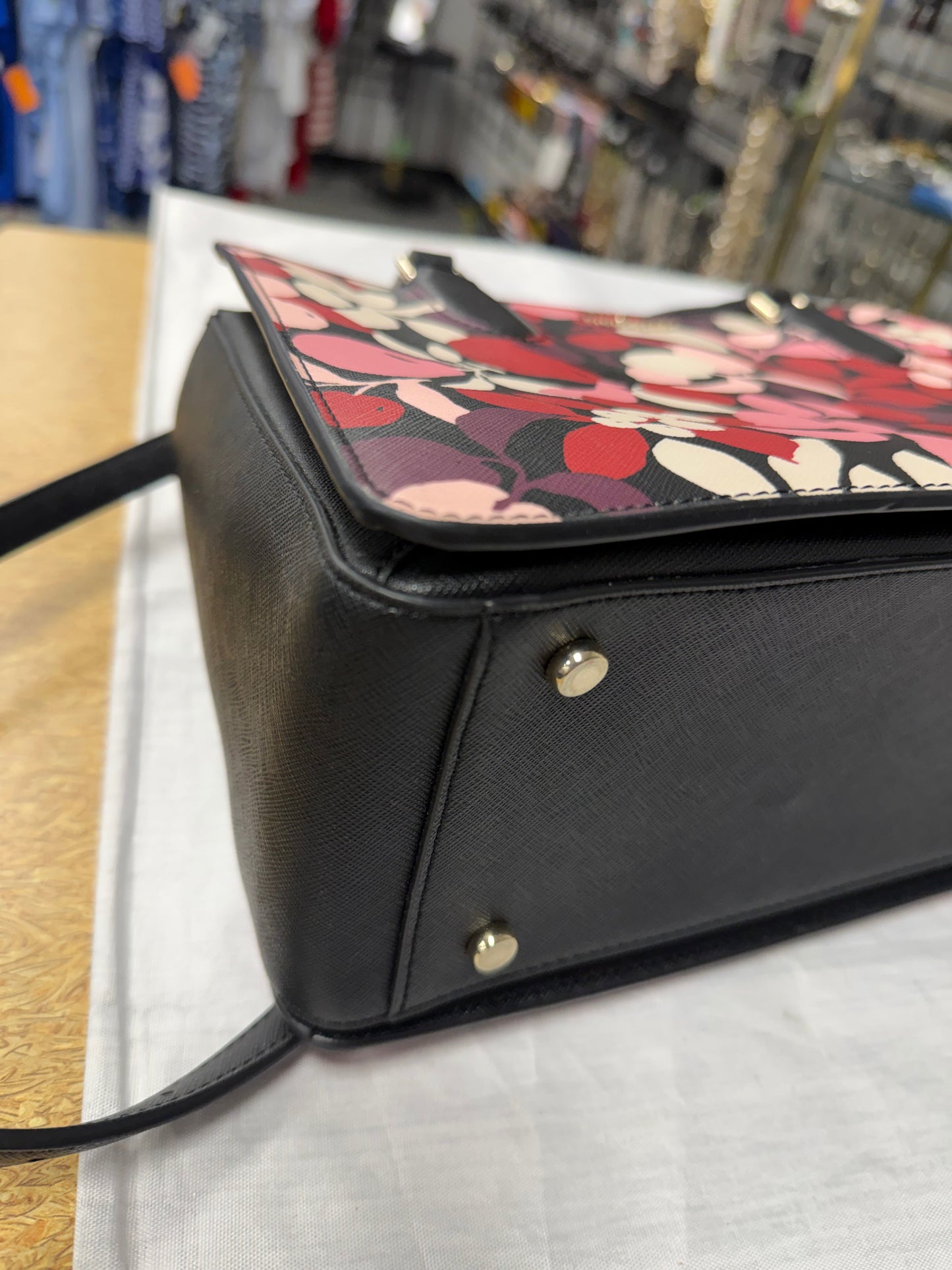 Handbag Designer By Kate Spade In Multi, Size:Medium