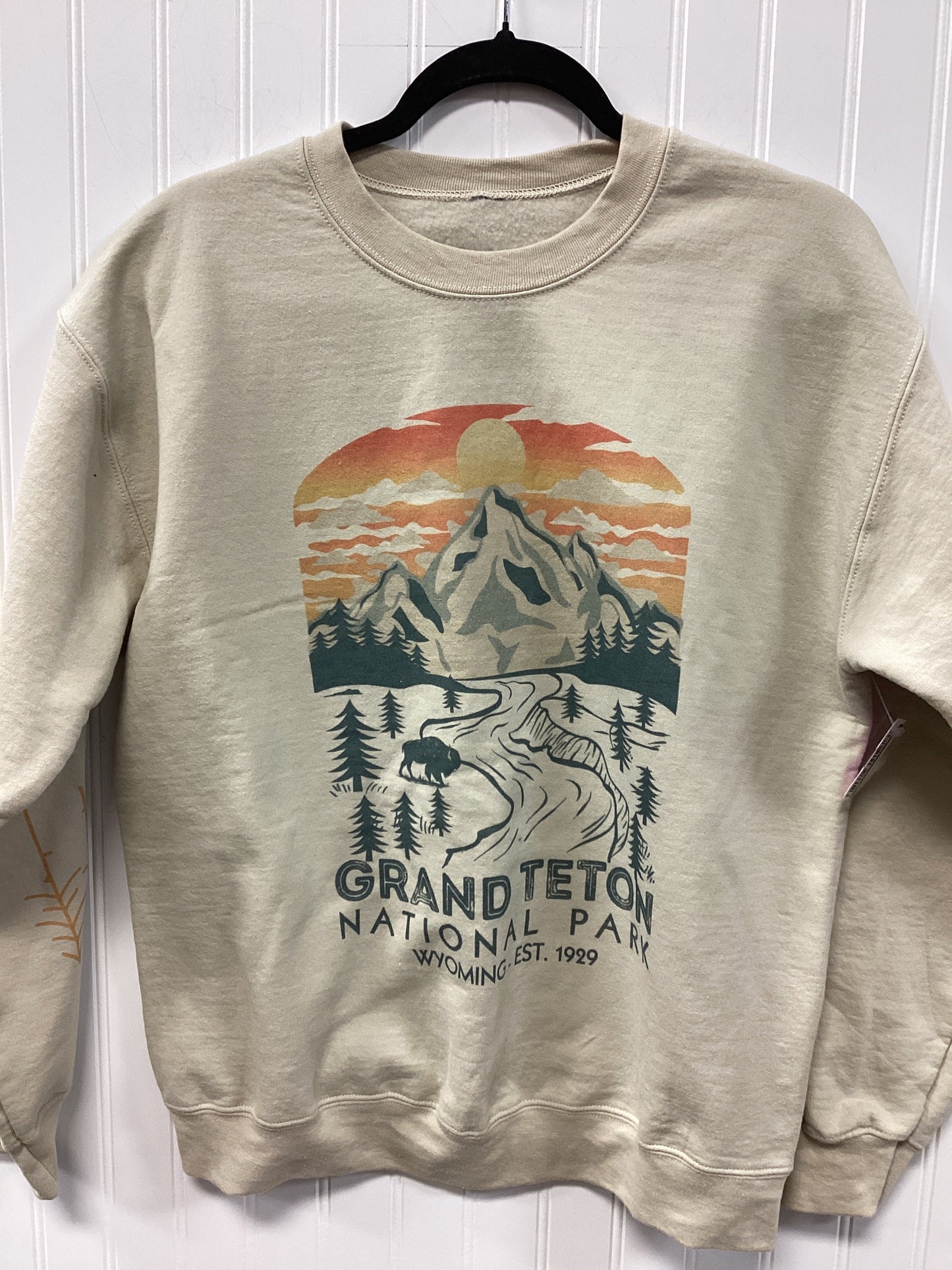 Top Ls By Cmc In Cream, Size:M