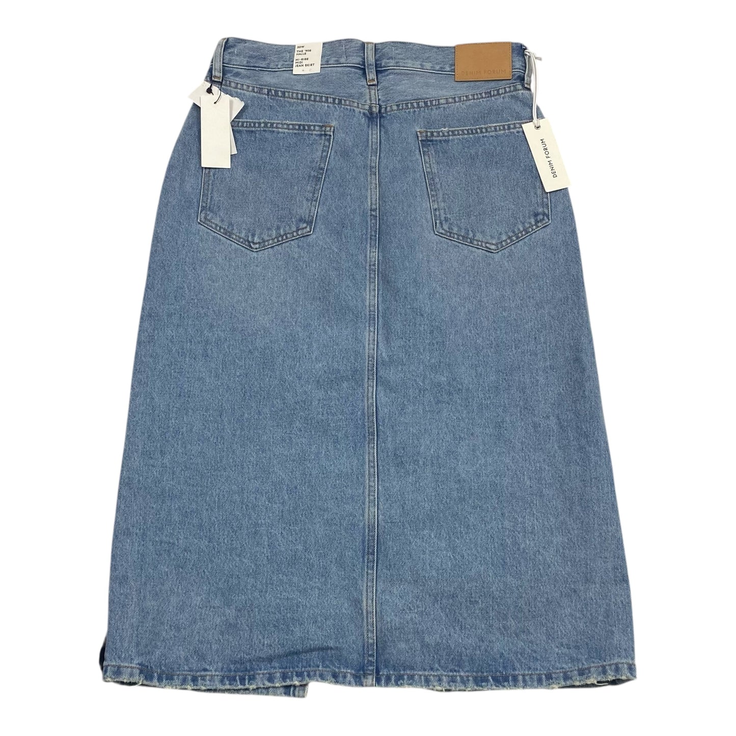 Skirt Midi By Cmc In Blue Denim, NWT! Size:10