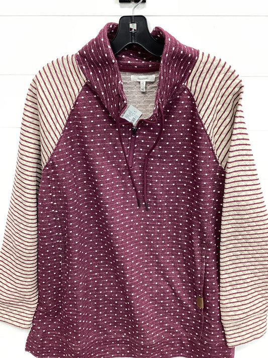 Top Ls By Maurices In Purple, Size:Xl