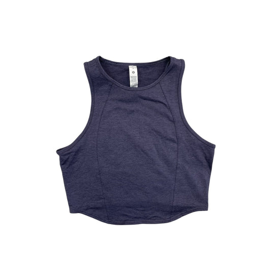 Athletic Tank Top By Lululemon In Navy, Size:12