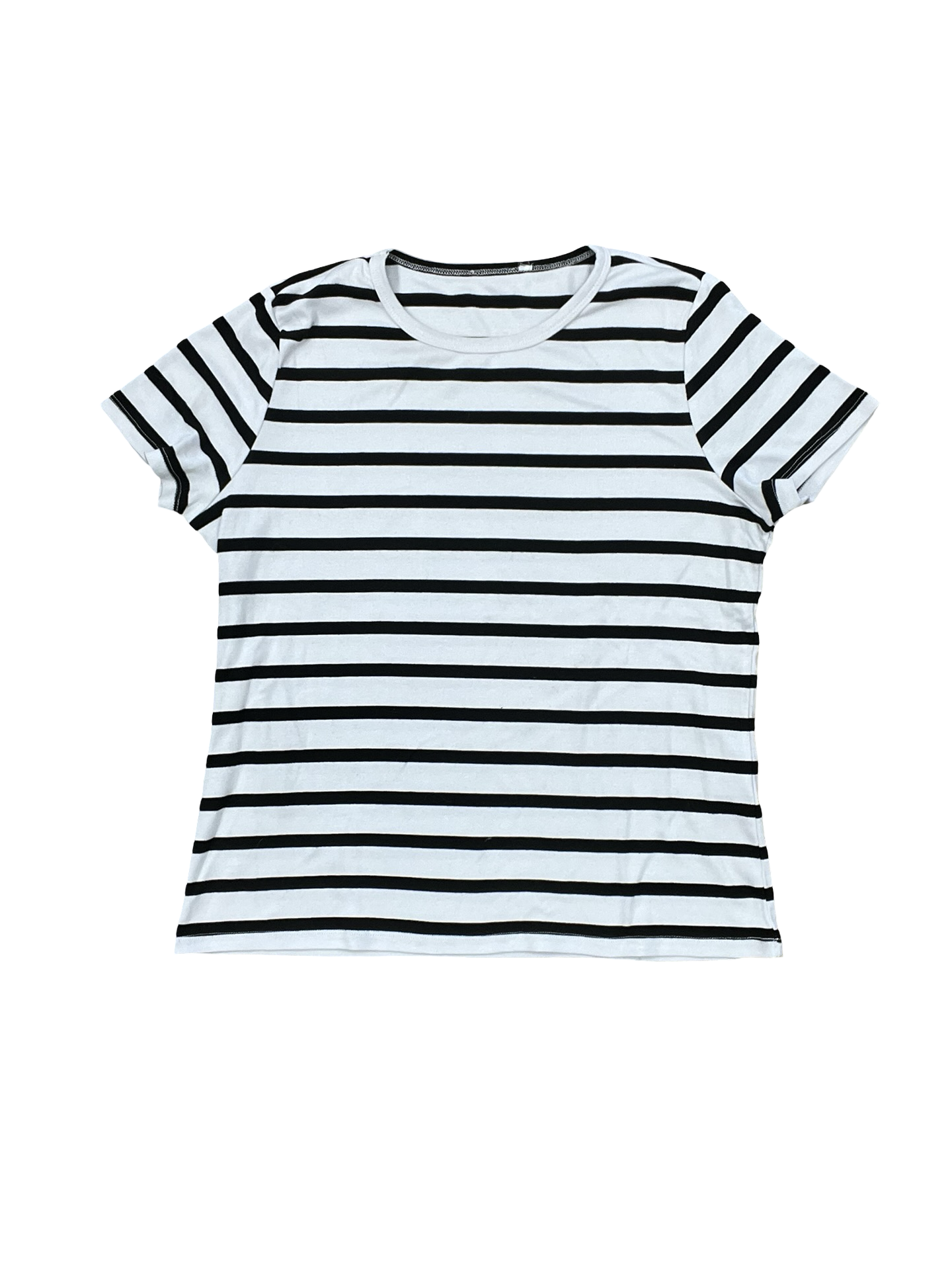 Top Ss By Clothes Mentor In Black & White, Size:Xl