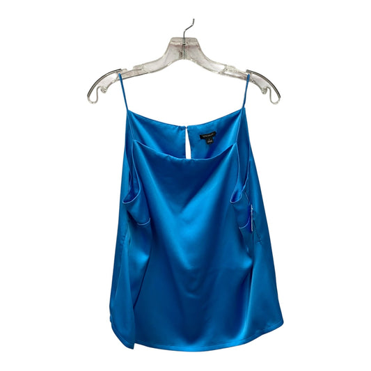 Top Sleeveless By Ann Taylor In Blue, Size:L