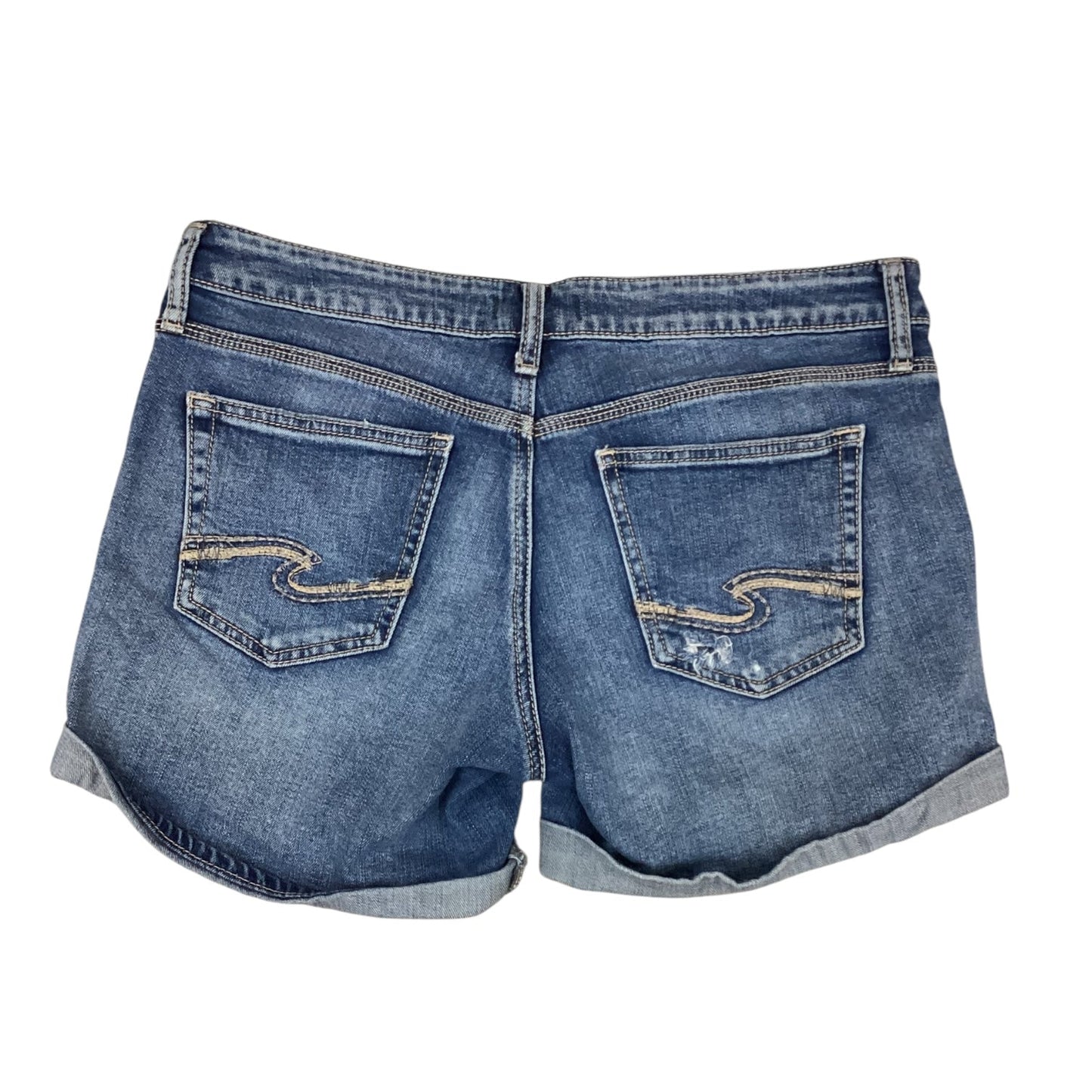 Shorts By Silver In Blue Denim, Size:6