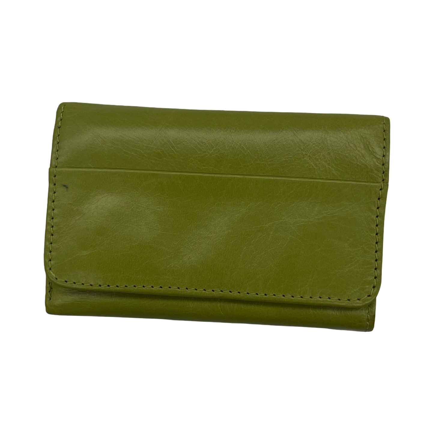 Wallet Leather By Hobo Intl In Green, Size:Small