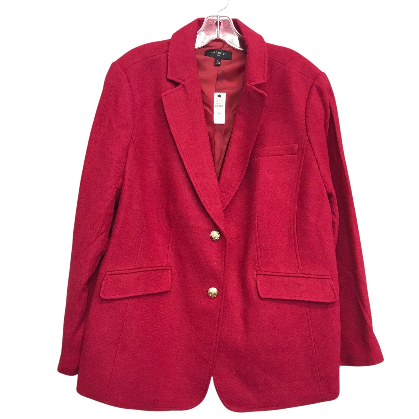Blazer By Talbots In Red, Size:1X