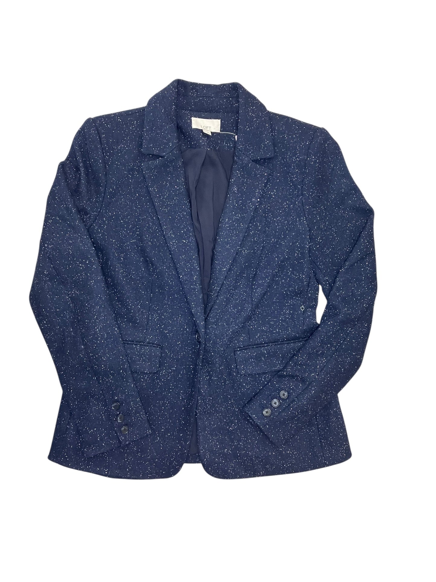 Blazer By Loft In Blue, Size:S