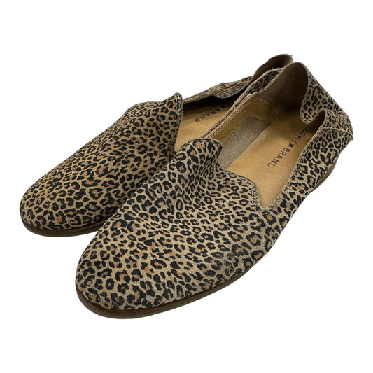 Shoes Flats By Lucky Brand In Animal Print, Size:8.5