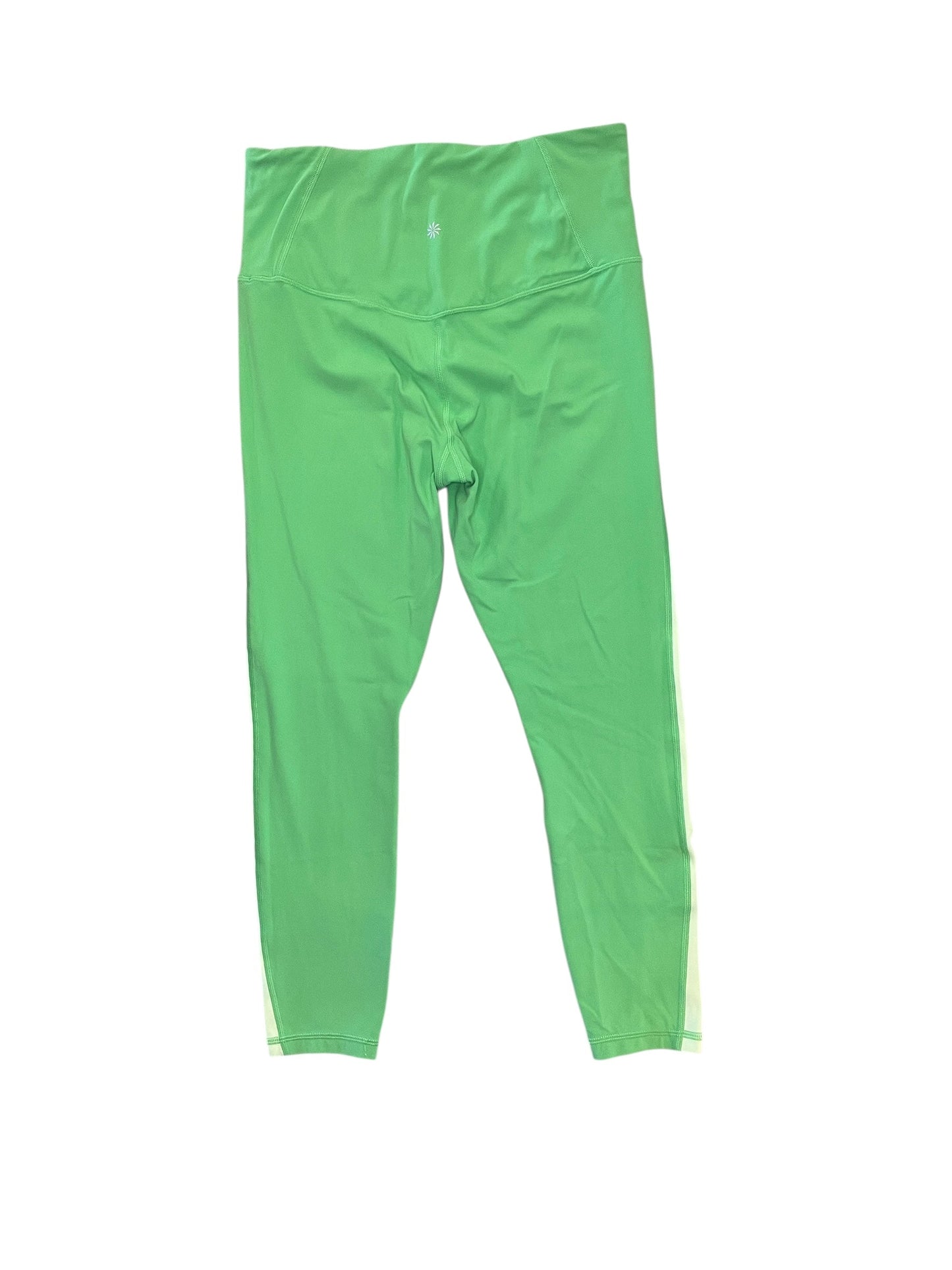 Athletic Leggings By Athleta In Green, Size:M