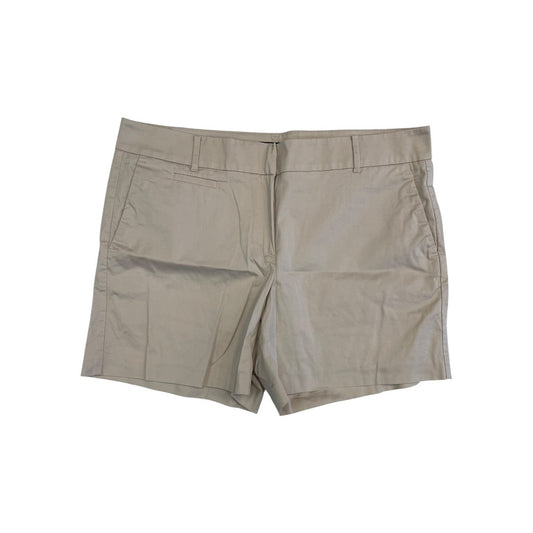 Shorts By Ann Taylor In Tan, Size:14
