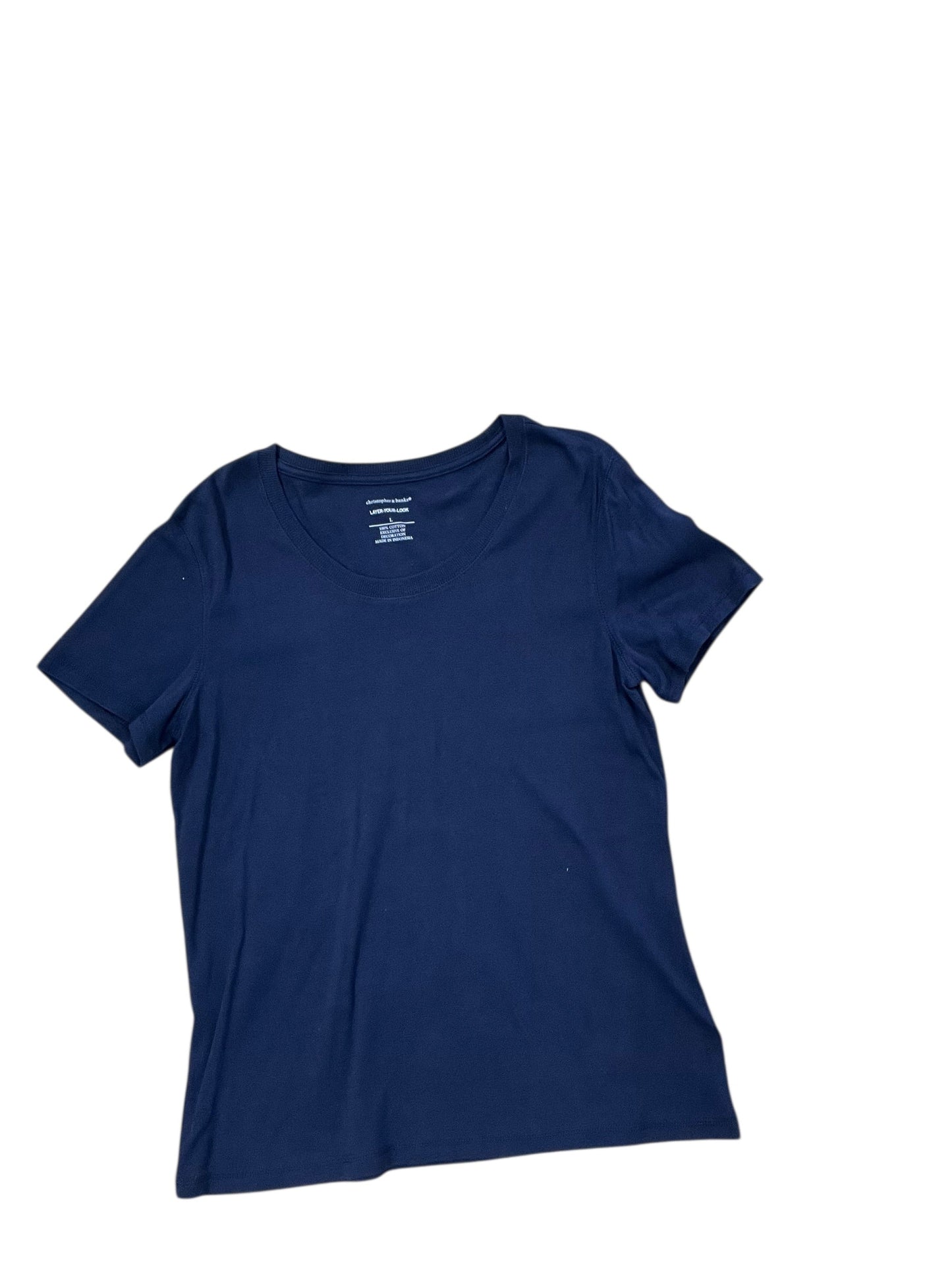 Top Ss By Christopher And Banks In Navy, Size:L