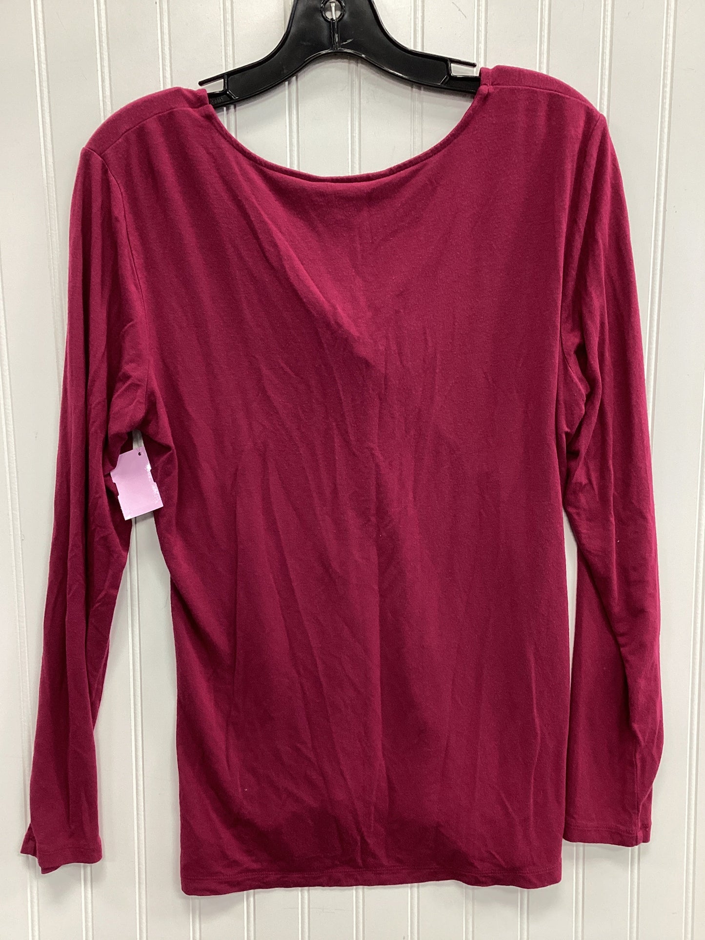 Top Ls By Eddie Bauer In Pink, Size:L