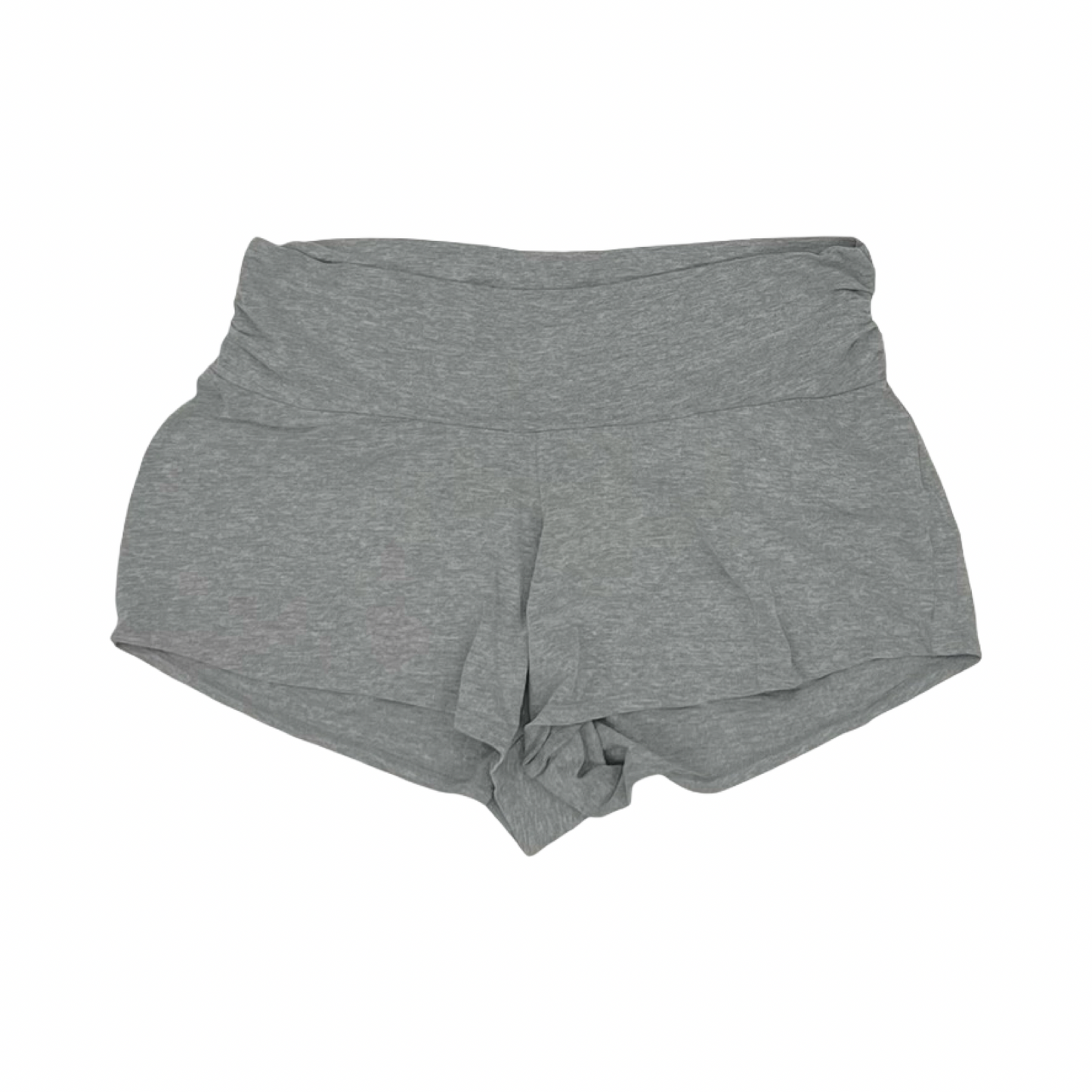 Mat Shorts By Motherhood In Grey, Size:L