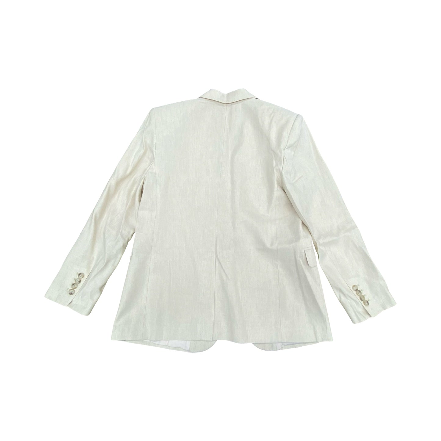 Blazer By Banana Republic In Cream, Size:S
